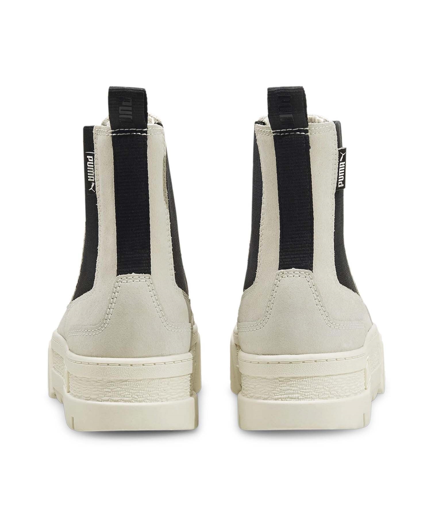 PUMA/プーマ MAYZE CHELSEA SUEDE メイズ チェルシー スウェード スニーカー レディース 厚底 ブーツ 382829(02-23.0cm)