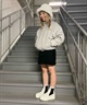 PUMA/プーマ MAYZE CHELSEA SUEDE メイズ チェルシー スウェード スニーカー レディース 厚底 ブーツ 382829(02-23.0cm)