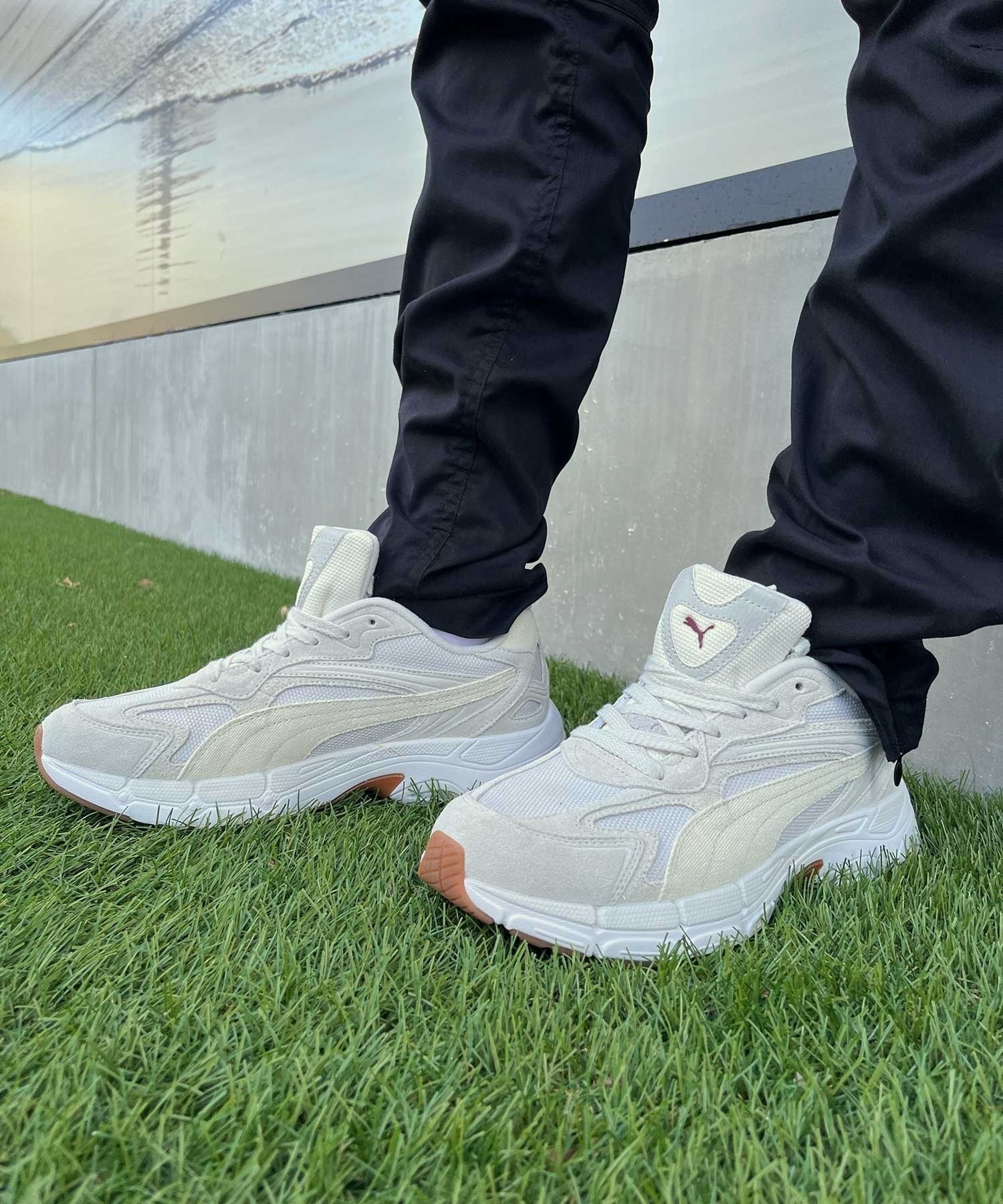 PUMA/プーマ テバリス NITRO メンズ コーデュロイ スニーカー