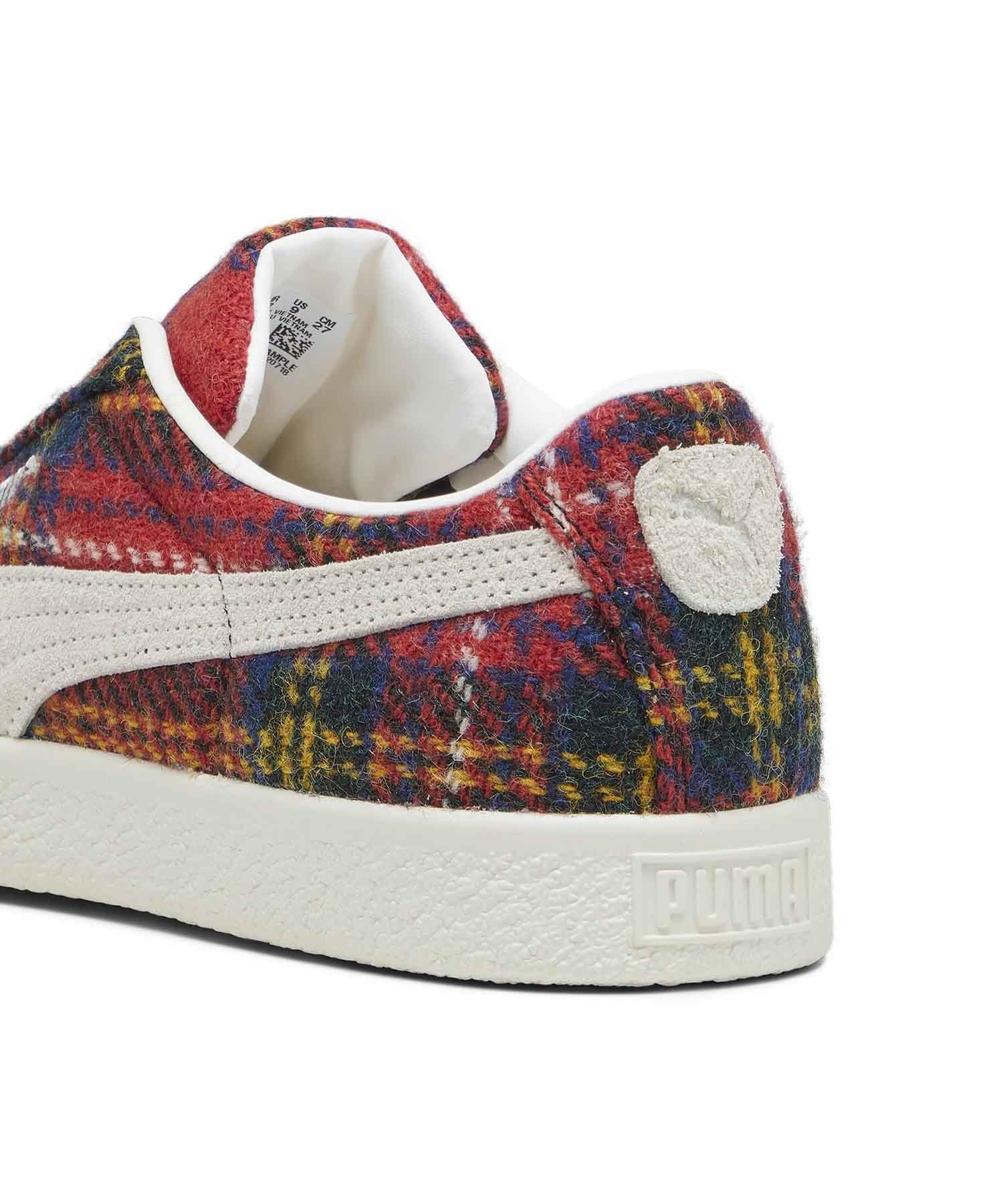 PUMA/プーマ スウェード ヴィンテージ HARRIS TWEED レディース スニーカー チェック ストリート 393219(01-23.0cm)