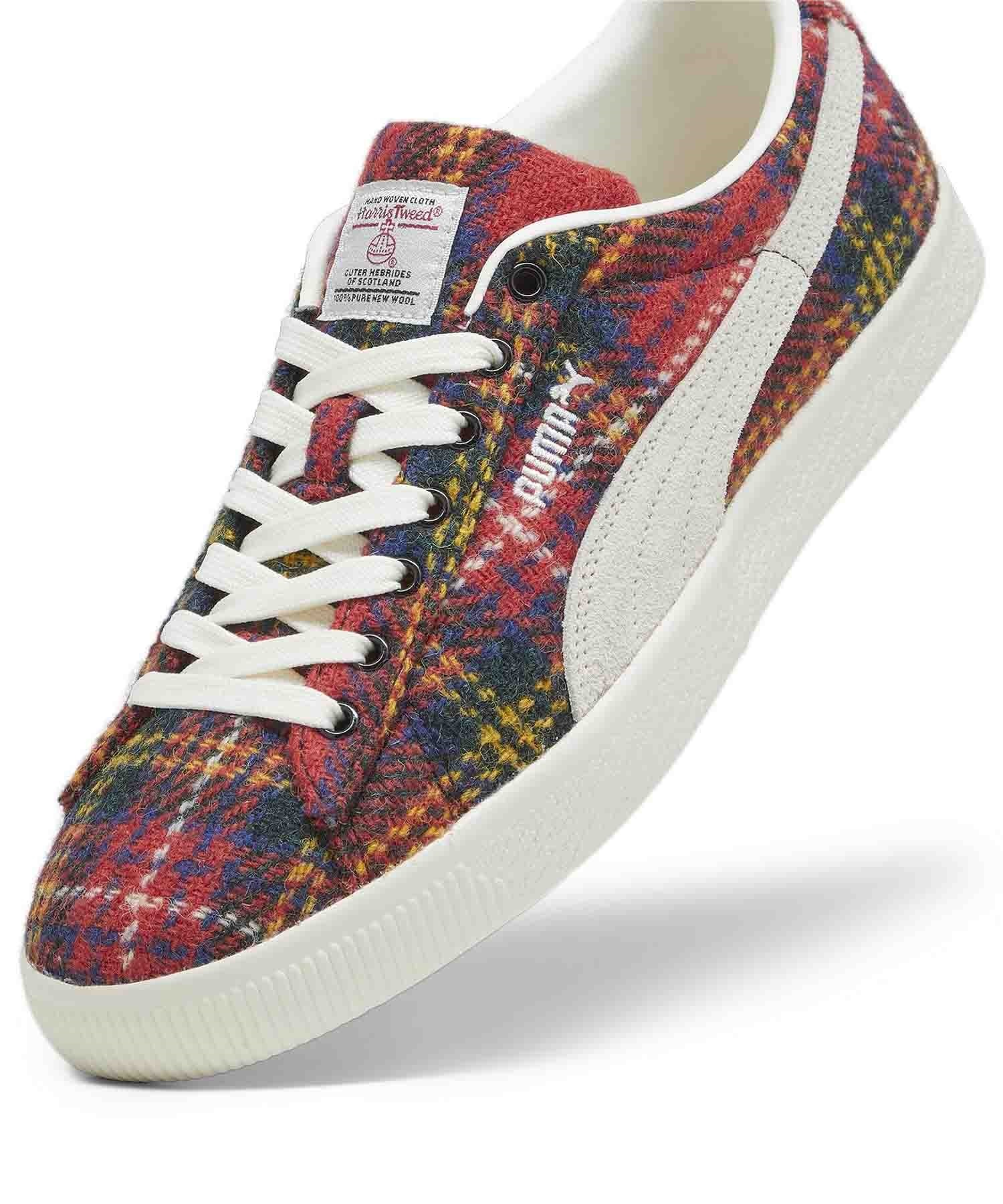 PUMA/プーマ スウェード ヴィンテージ HARRIS TWEED レディース スニーカー チェック ストリート 393219(01-23.0cm)