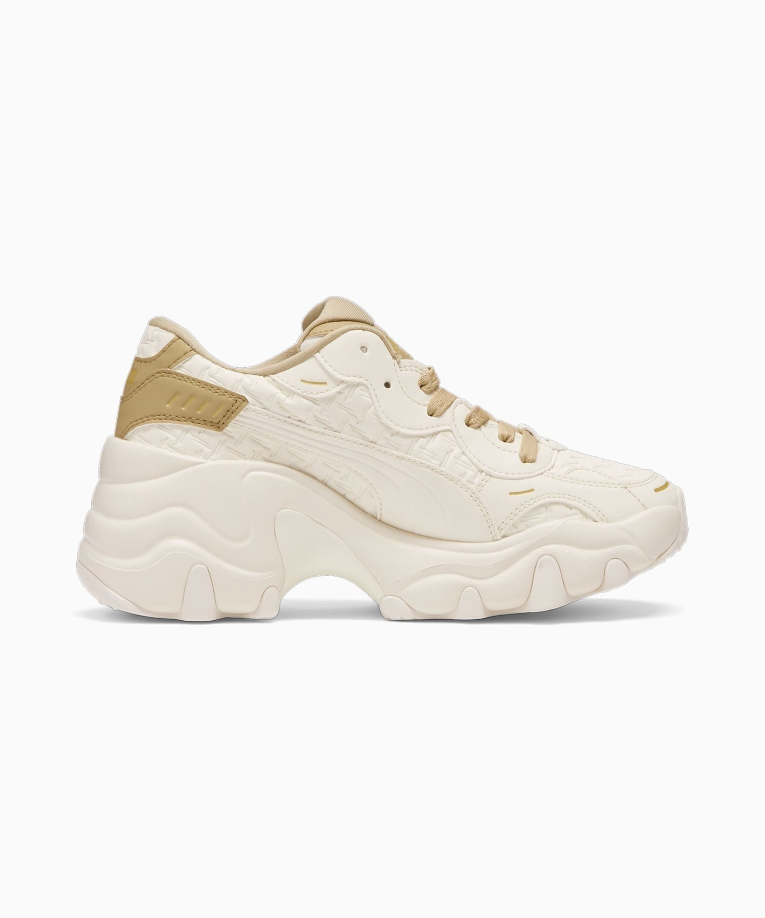 美脚効果★履き心地◎ PUMA Pulsar モノグラム 厚底 スニーカー PUMA/プーマ パルサー ウェッジ Wns Deboss レディース シューズ