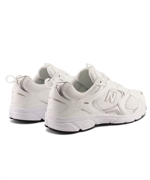 白 new balance ニューバランス ML408 レディース シューズ スニーカー
