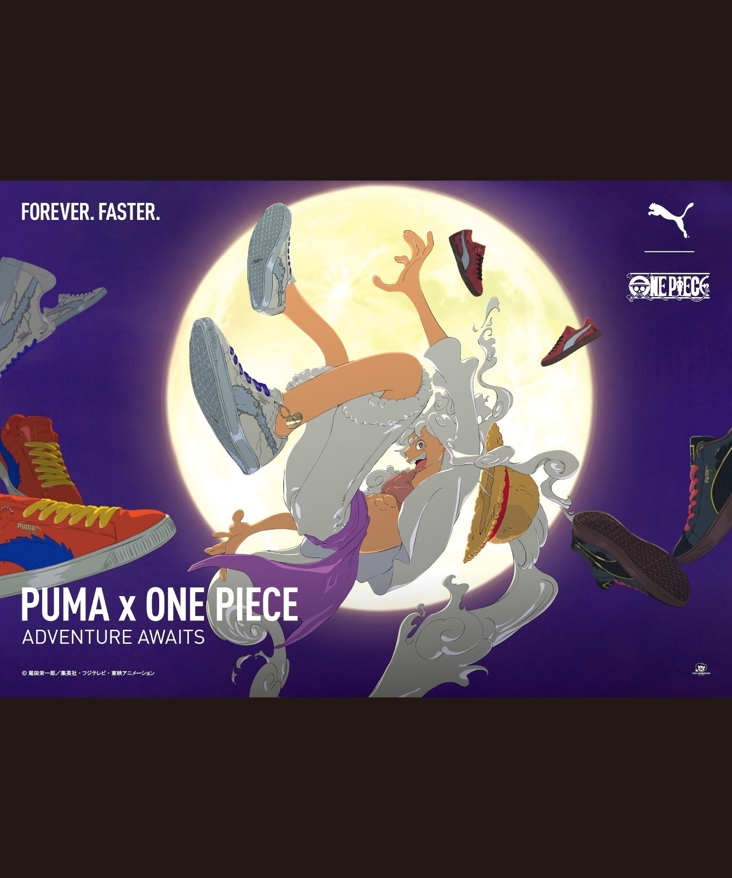 【PUMA × ONEPIECE コラボ】PUMA プーマ スウェード3 ワンピース コラボレーション メンズ シューズ スニーカー 396524(01-26.0cm)