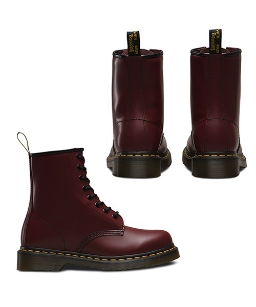 Dr Martens ドクターマーチン CORE 1460 8ホールブーツ ブーツ 10072600 メンズ レディース ワークブーツ KK1 J22(CHERRYRED-23.0cm)