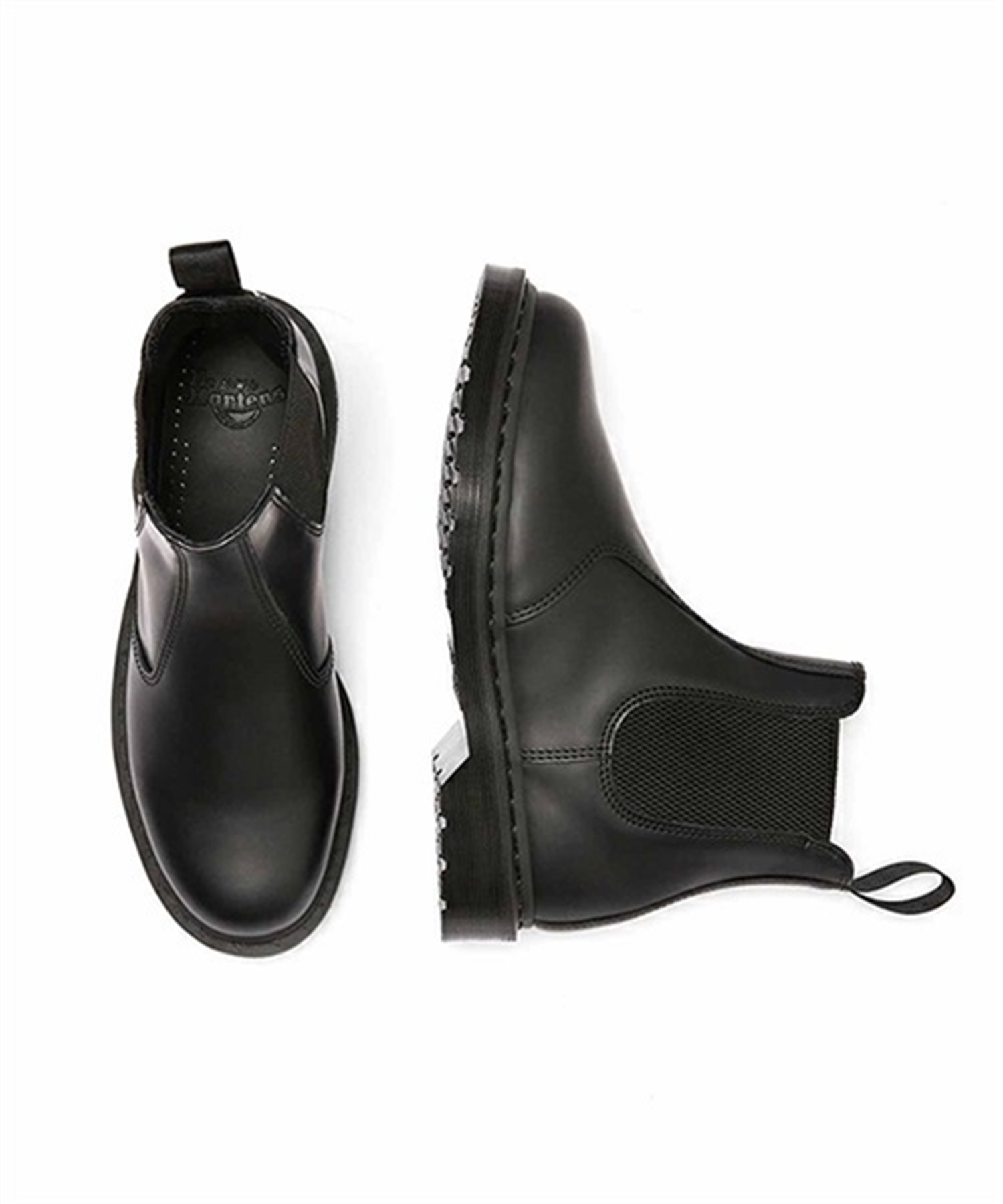 Dr Martens ドクターマーチン 2976 MONO チェルシー ブーツ 25685001 メンズ レディース ユニセックス サイドゴア ブーツ ムラサキスポーツ KK3 H16(BLACK-22.0cm)