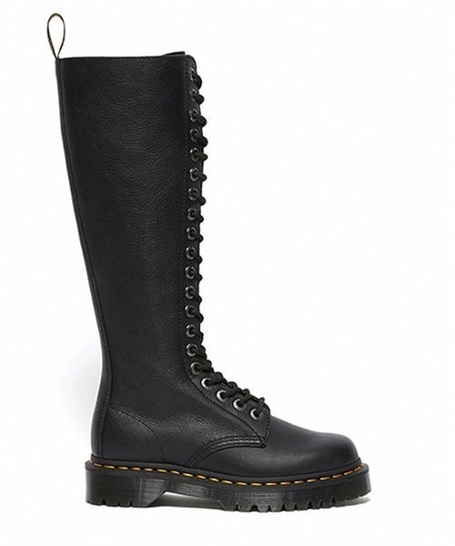 Dr Martens ドクターマーチン 1B60 BEX 20 ホール ブーツ 27016001 レディース ロング ブーツ ムラサキスポーツ KK3 H16(BLACK-22.0cm)