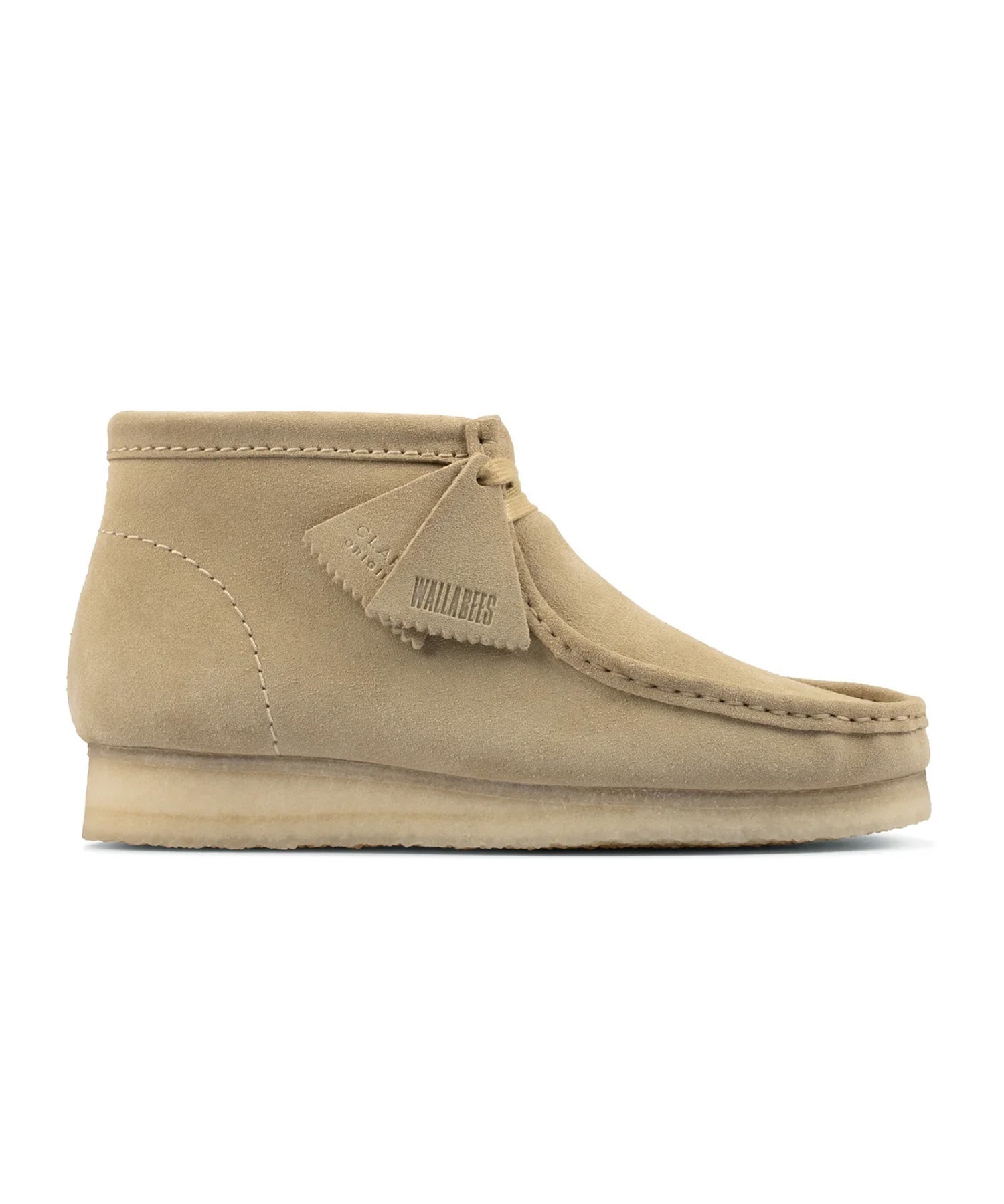 Clarks Originals/クラークス オリジナルス Wallabee Boot メンズ ワラビーブーツ モカシン デッキシューズ メープルスエード 26155516(MAPSU-25.5cm)