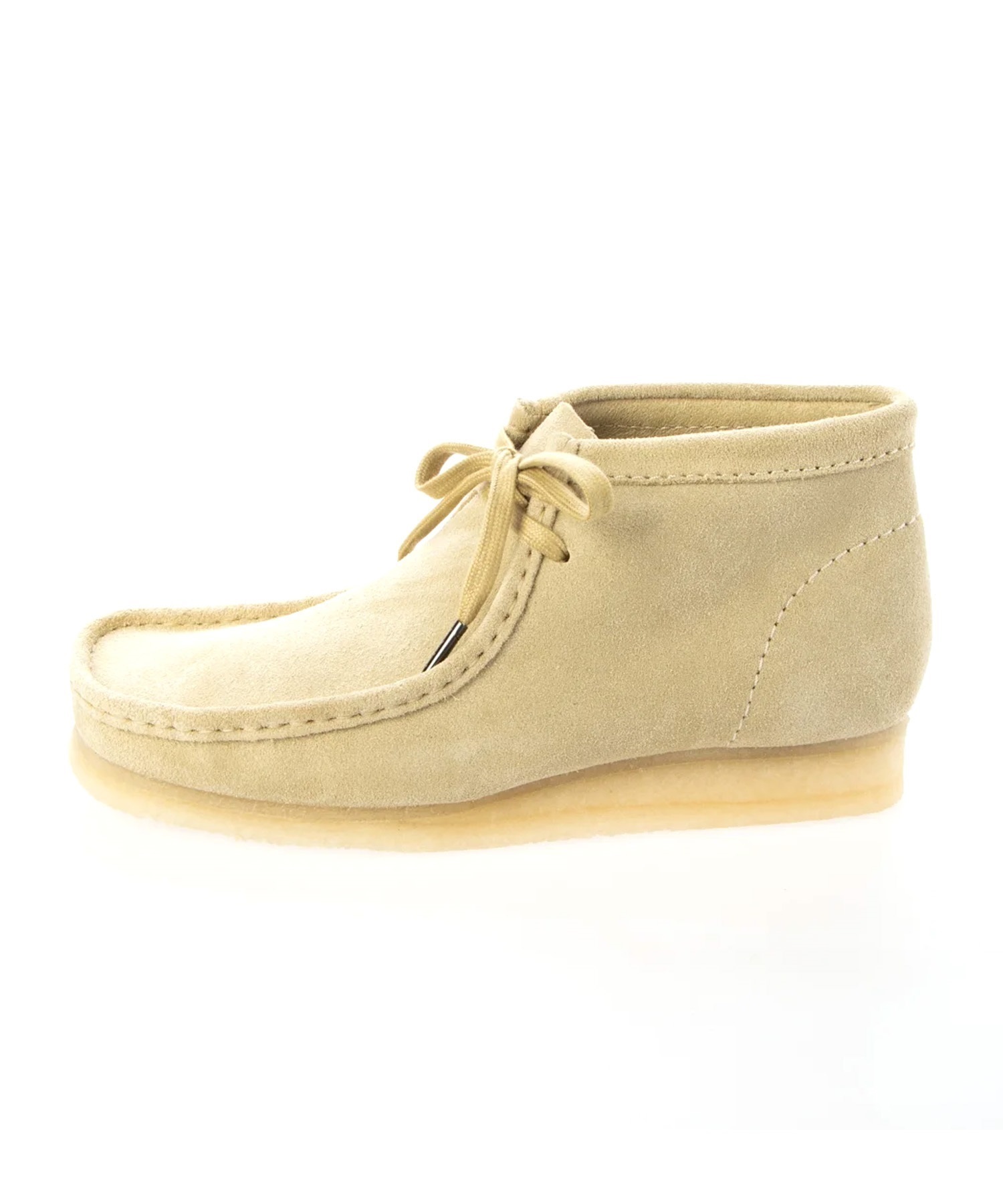 Clarks Originals/クラークス オリジナルス Wallabee Boot メンズ ワラビーブーツ モカシン デッキシューズ メープルスエード 26155516(MAPSU-25.5cm)