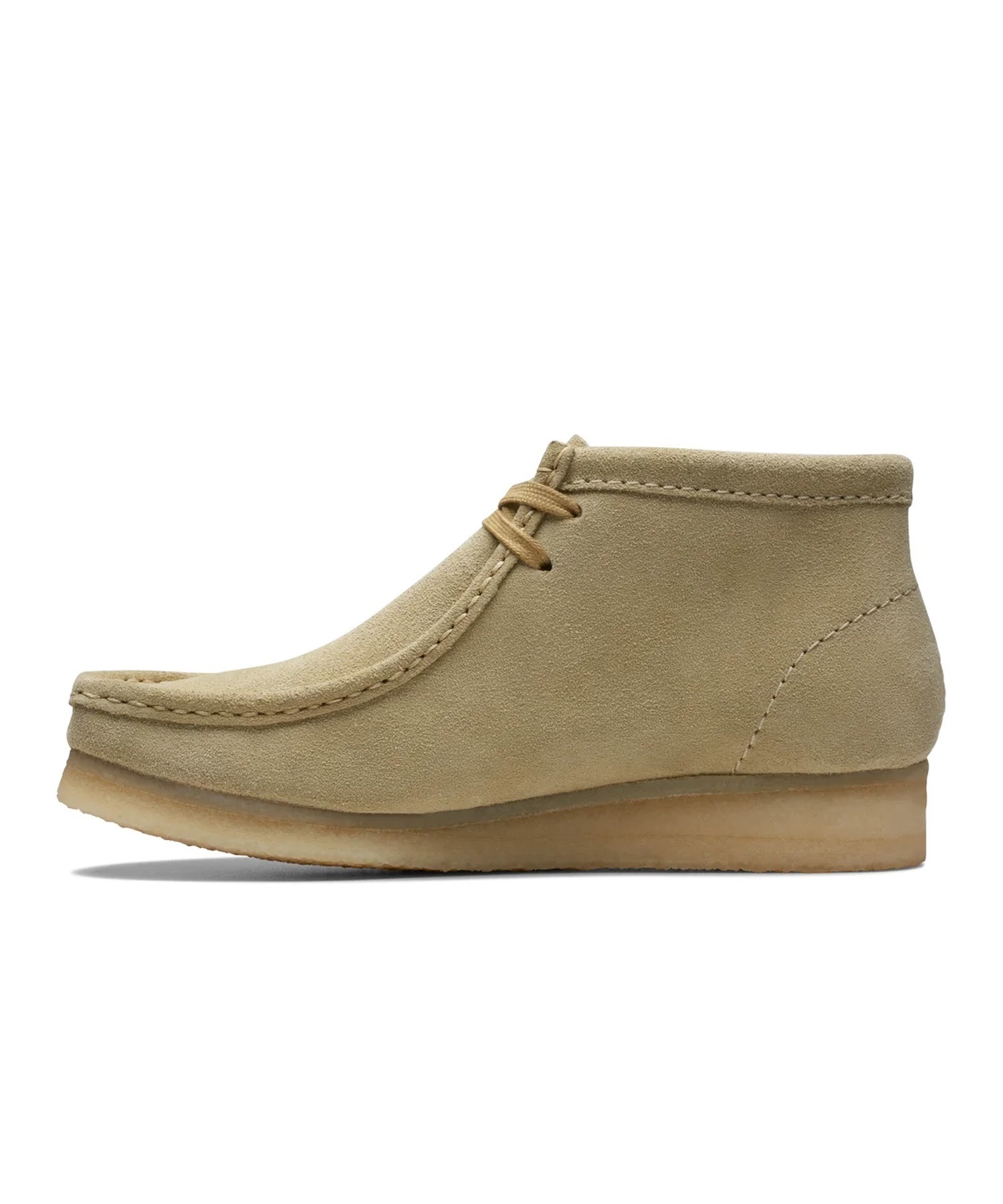 Clarks Originals/クラークス オリジナルス Wallabee Boot レディース ワラビーブーツ モカシン デッキシューズ メープルスエード 26155520(MAPLE-23.0cm)