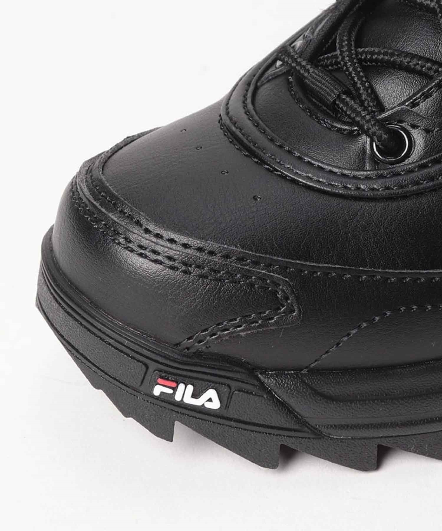 FILA/フィラ Distorter Premium ディストーター プレミアム レディース スニーカー 軽量 WSS23012-027(BLACK-22.5cm)