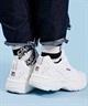 FILA/フィラ RAY TRACER HEART レイトレイサー ハート レディース スニーカー 軽量 UFW23041-125(WT/RD-23.0cm)