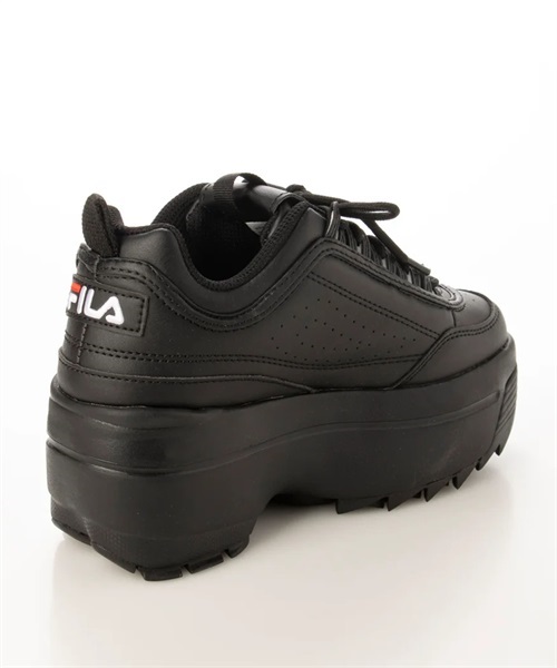 FILA フィラ Disruptor II Wedge ディスラプター2 ウェッジ WFW22044-001 レディース シューズ スニーカー 厚底 KK1 B14(BLK-22.5cm)