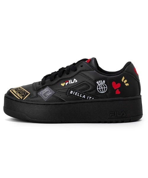 FILA フィラ FX-115 HEART COLLAGE ハート カレッジ WFW22118-014 レディース シューズ スニーカー KX1 A5(BRP-23.0cm)