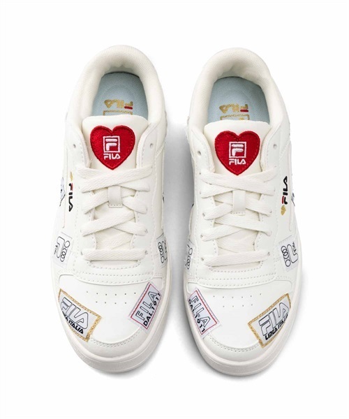 FILA フィラ FX-115 HEART COLLAGE ハート カレッジ WFW22118-125 レディース シューズ スニーカー KX1 A5(WRP-23.0cm)