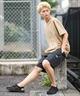 KEEN/キーン ユニーク 1014097 シューズ サンダル アウトドア メンズ(BKBK-25.0cm)