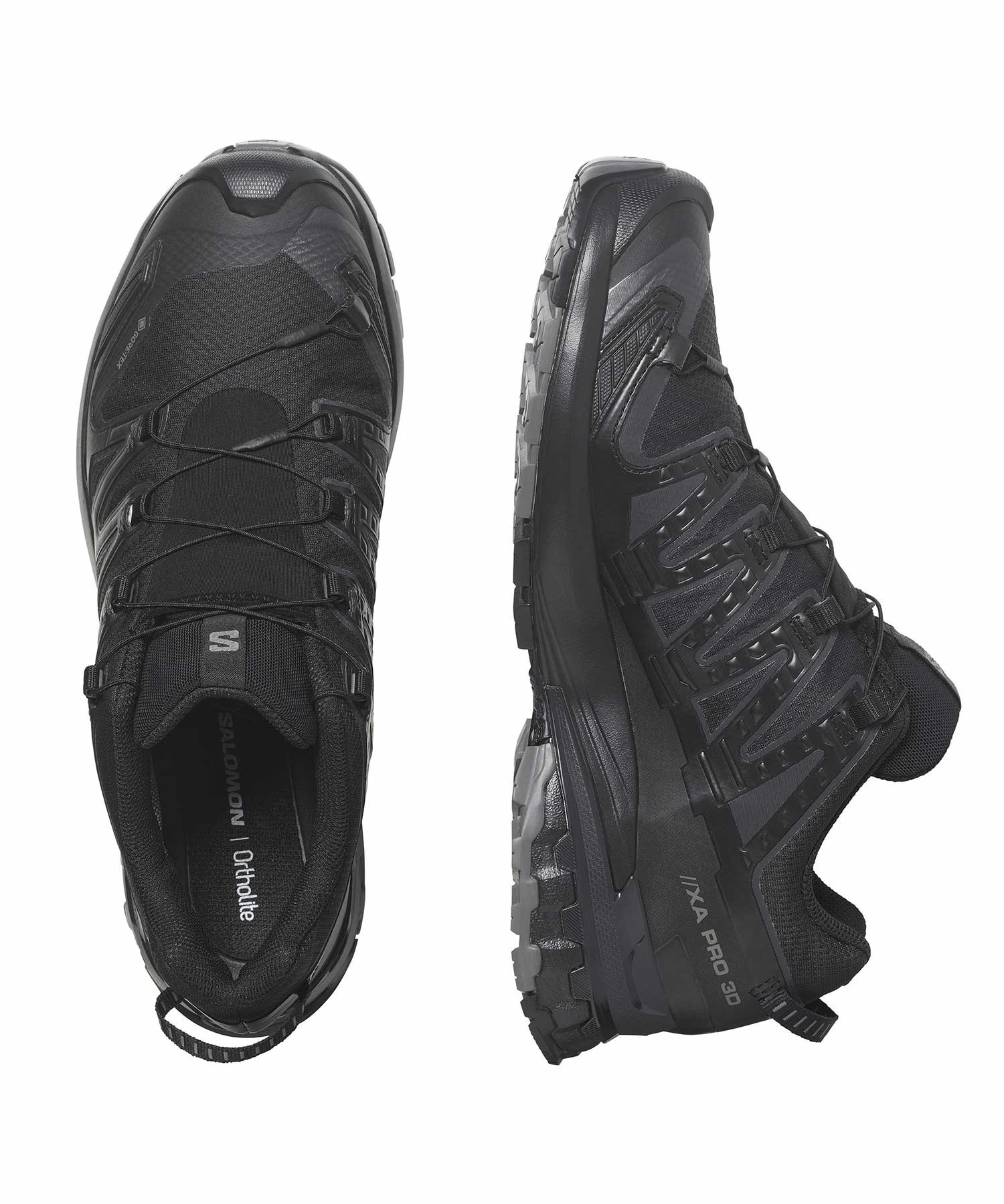 SALOMON/サロモン XA PRO 3D V9 GTX エックスエープロブイナインゴアテックス メンズ シューズ 防水 アウトドア L47270100(BLACK-26.0cm)