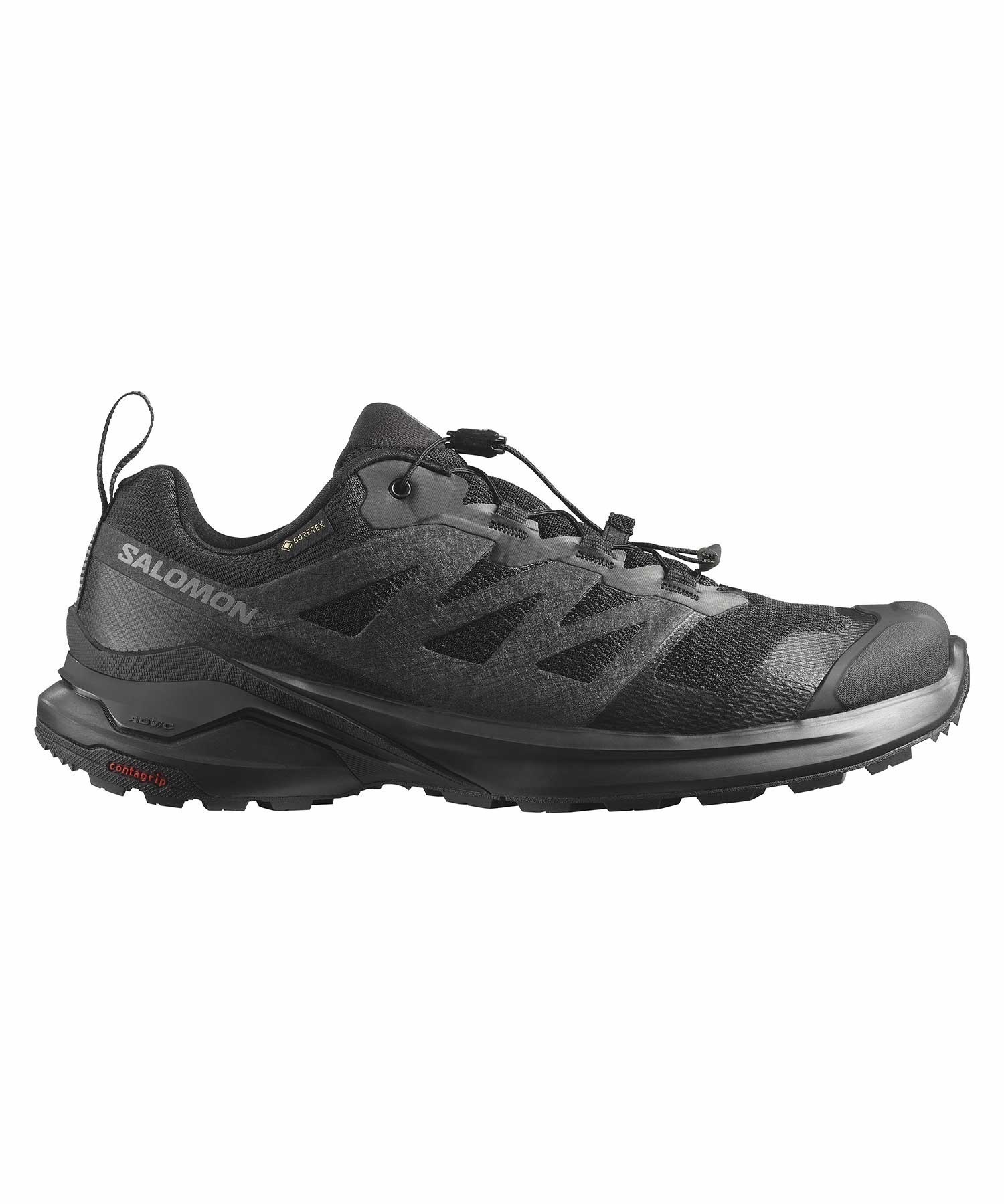 SALOMON/サロモン X-ADVENTURE GTX エックスアドベンチャーゴアテックス メンズ シューズ 防水 アウトドア L47321100(BLACK-26.0cm)