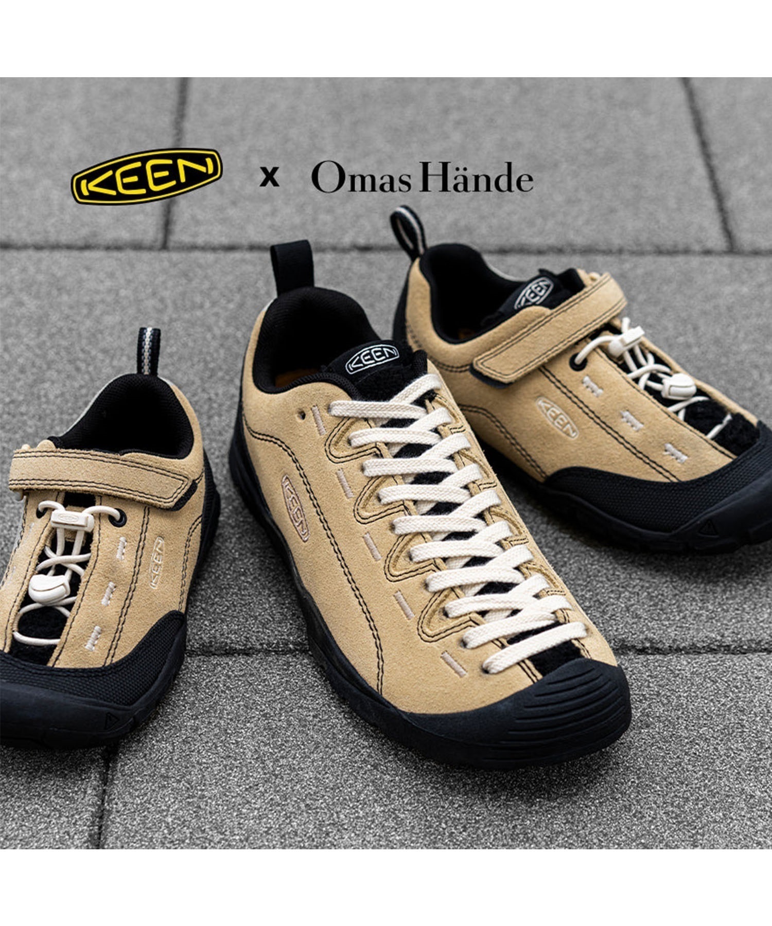 KEEN/キーン KEEN × Omas Hande JASPER ジャスパー レディース シューズ スニーカー 1028111(BOBK-23.0cm)