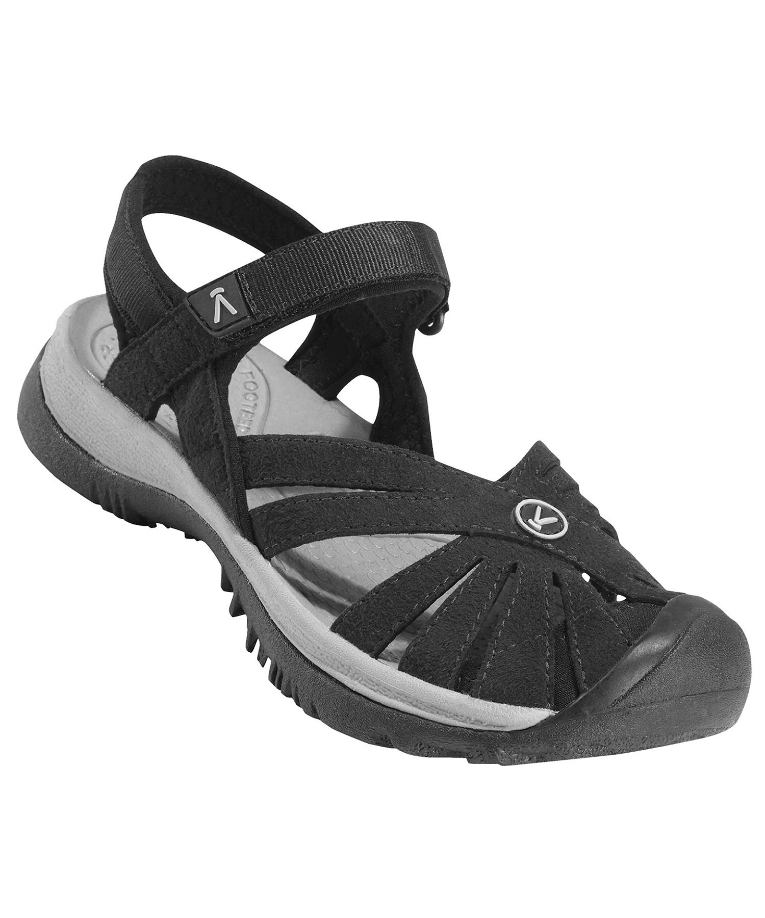 KEEN キーン ROSE SANDAL ローズ サンダル ウィメンズ アウトドアシューズ スポーツサンダル レディース 1008783(BKNGY-22.5cm)