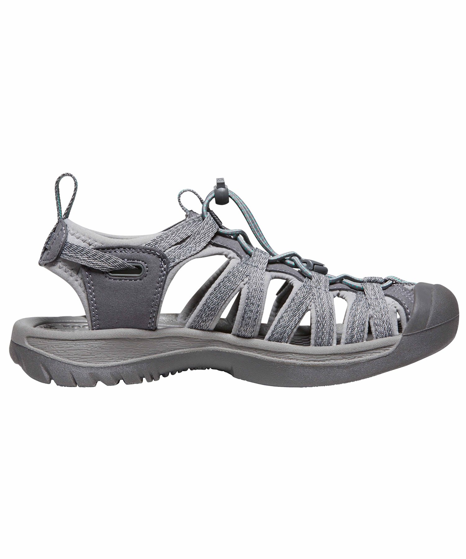 キーン) KEEN レディース ウィスパー サンダル レッドダリア 10