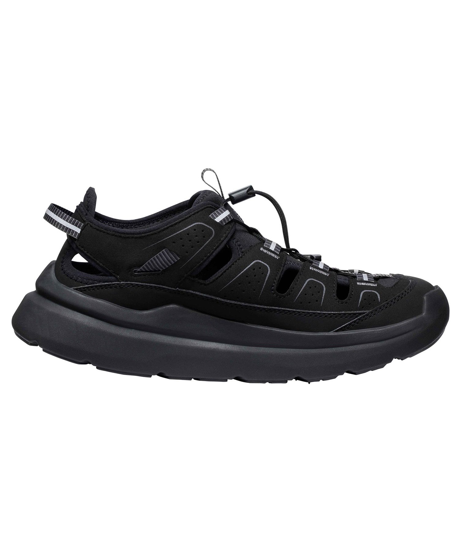 KEEN キーン WK450 SANDAL ダブルケー450 サンダル メンズ アウトドアシューズ スポーツサンダル 1028924(BLACK-25.0cm)