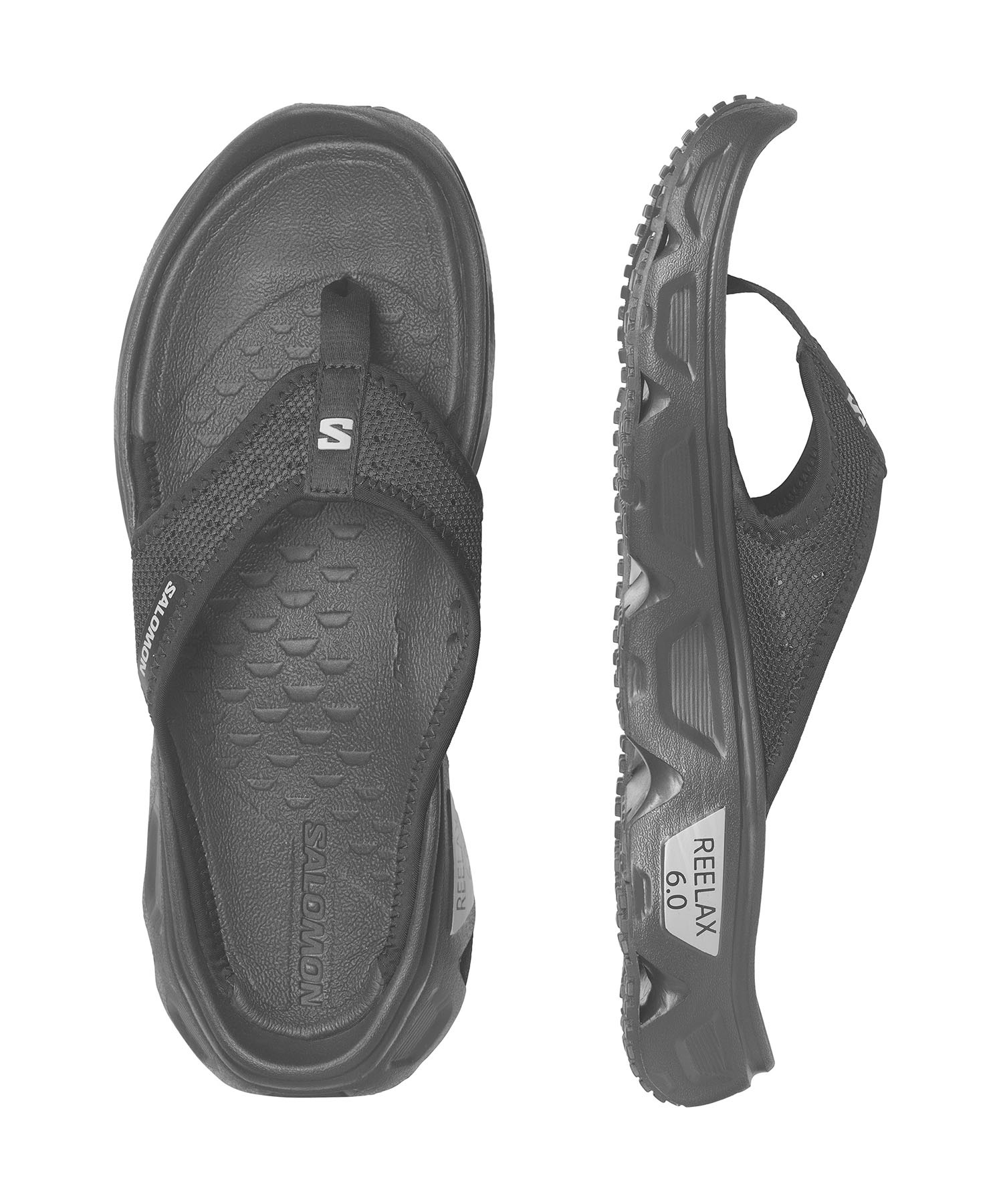 SALOMON サロモン REELAX BREAK 6.0 メンズ サンダル リカバリー L47110800(BK-26.0cm)