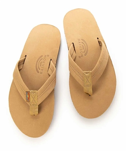 RAINBOW SANDALS レインボーサンダルズ シングルレイヤー・プレミア・レザー 301ALTS-PL メンズ シューズ サンダル ビーチサンダル KK1 E16(SRBR-S)