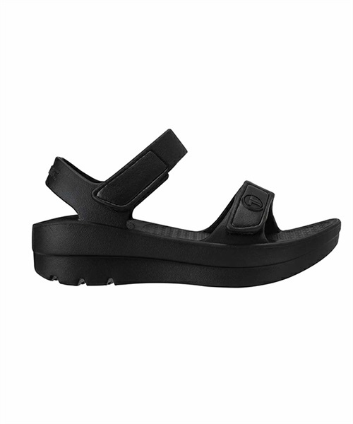 TELIC テリック ANKLE-STRAP 958954 レディース シューズ #サンダル 靴 リカバリーサンダル KX1 C9(Black-S)