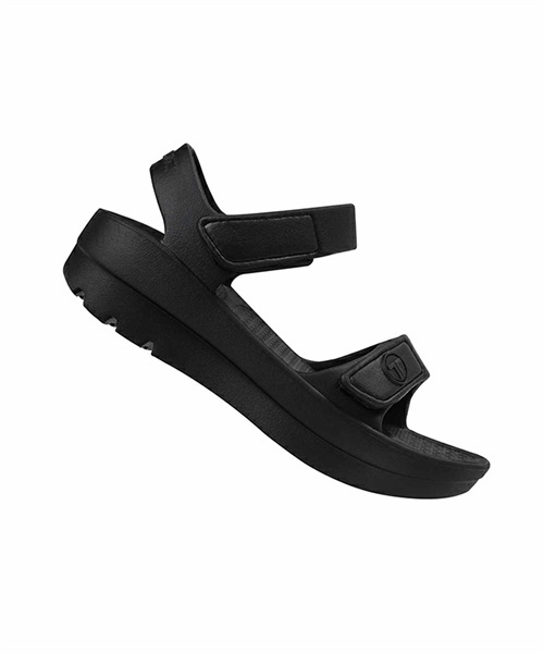 TELIC テリック ANKLE-STRAP 958954 レディース シューズ #サンダル 靴 リカバリーサンダル KX1 C9(Black-S)