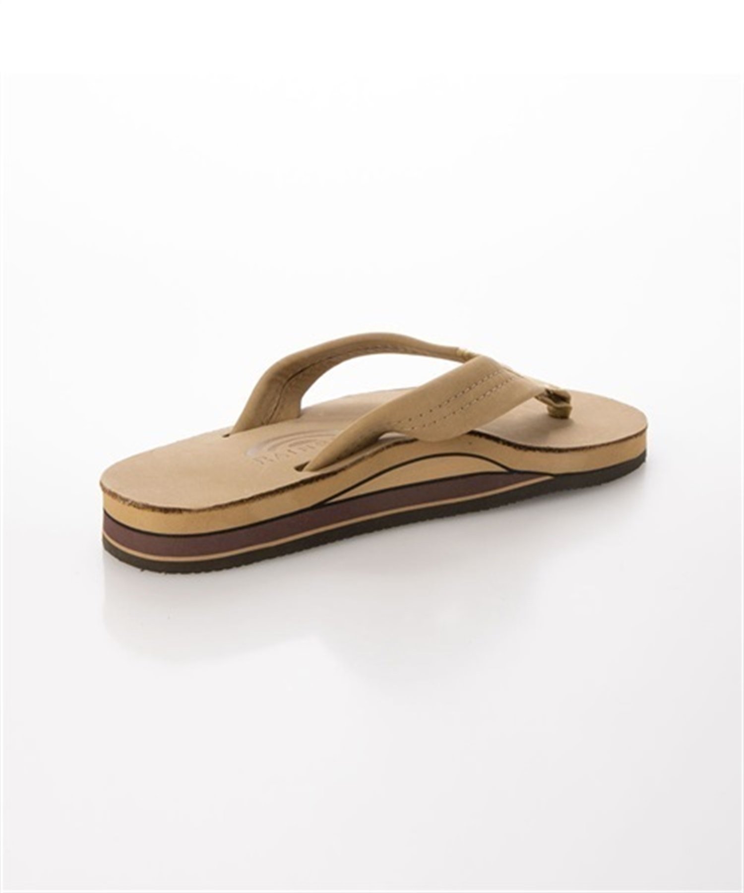 RAINBOW SANDALS レインボーサンダルズ プレミア・レザー ダブルミッドソール 302ALTS-PL メンズ シューズ サンダル ビーチサンダル KK1 E6(BKBK-S)