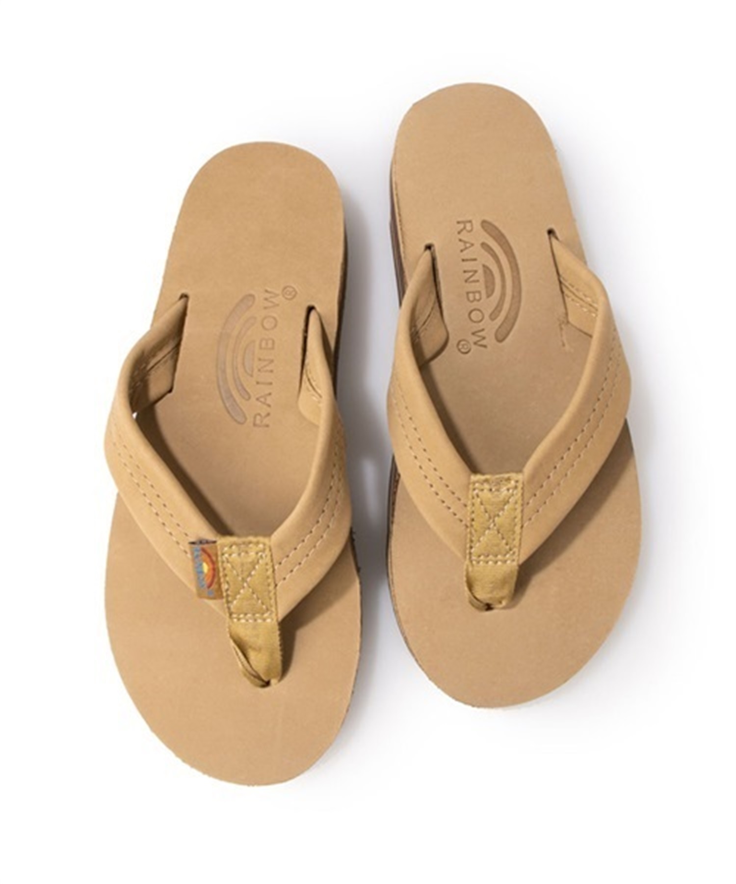 RAINBOW SANDALS レインボーサンダルズ プレミア・レザー ダブルミッドソール 302ALTS-PL メンズ シューズ サンダル ビーチサンダル KK1 E6(BKBK-S)