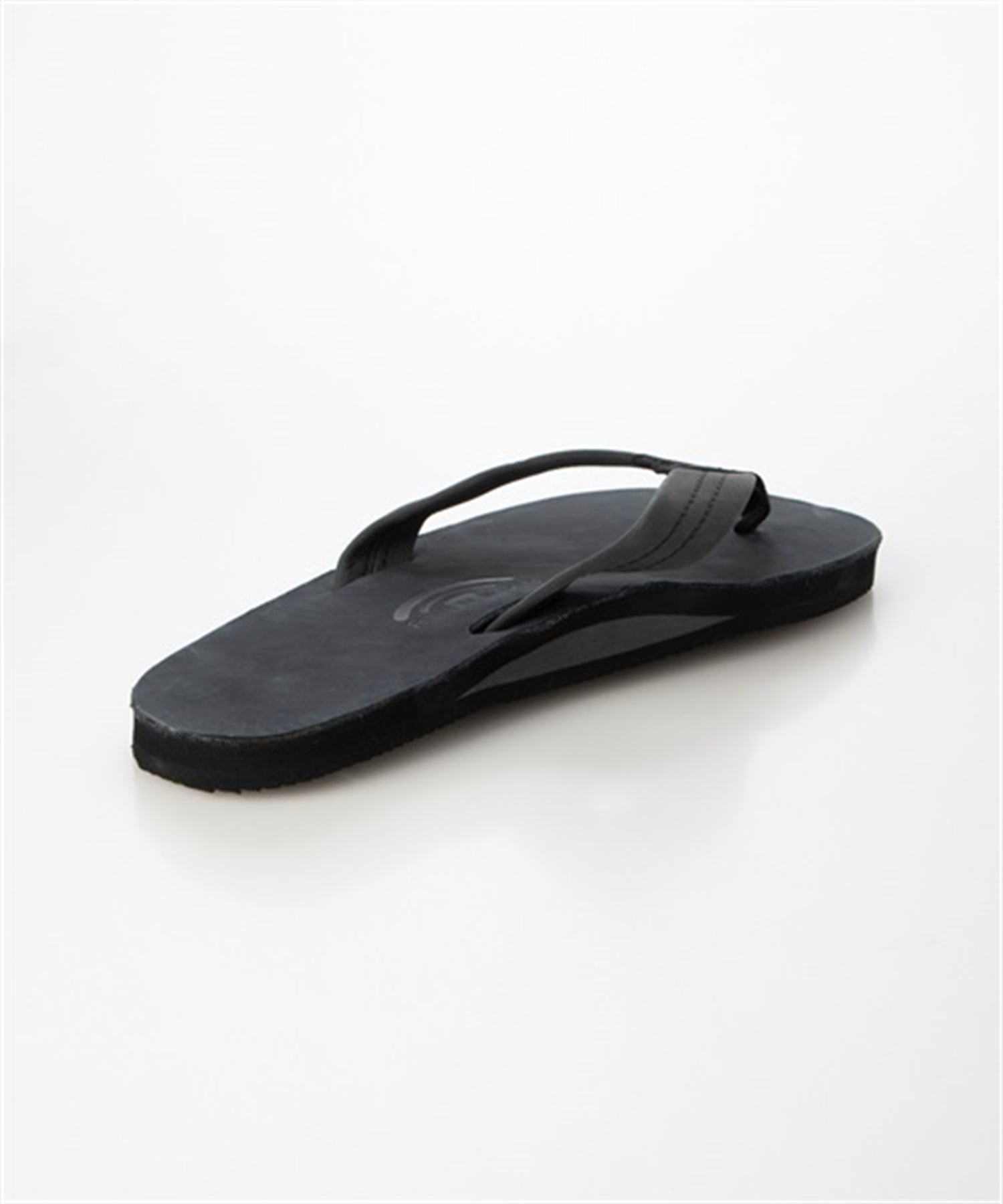 RAINBOW SANDALS レインボーサンダルズ シングルレイヤー・プレミア・レザー 301ALTS-PL メンズ シューズ サンダル ビーチサンダル KK1 E6(BKBK-S)