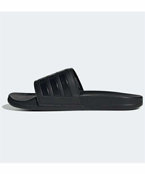 adidas アディダス Adilette Comfort Slides アディレッタ コンフォート サンダル GZ5896 メンズ レディース サンダル KK1 E20(BKBK-23.5cm)