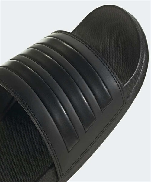 adidas アディダス Adilette Comfort Slides アディレッタ コンフォート サンダル GZ5896 メンズ レディース サンダル KK1 E20(BKBK-23.5cm)