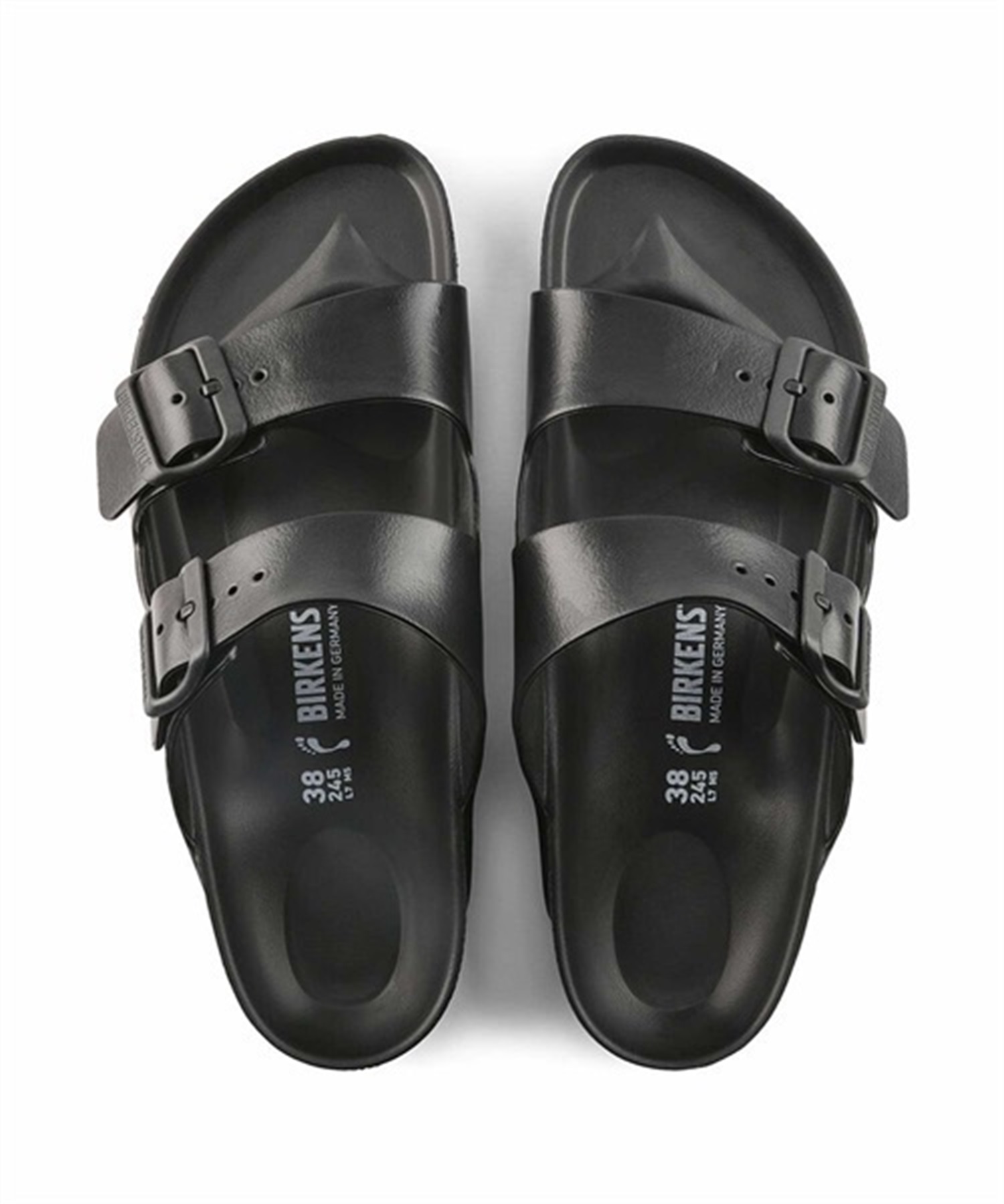 BIRKENSTOCK/ビルケンシュトック ARIZONA・EVA /アリゾナEVA 軽量 サンダル 129423/129443(BLACK-23.0cm)