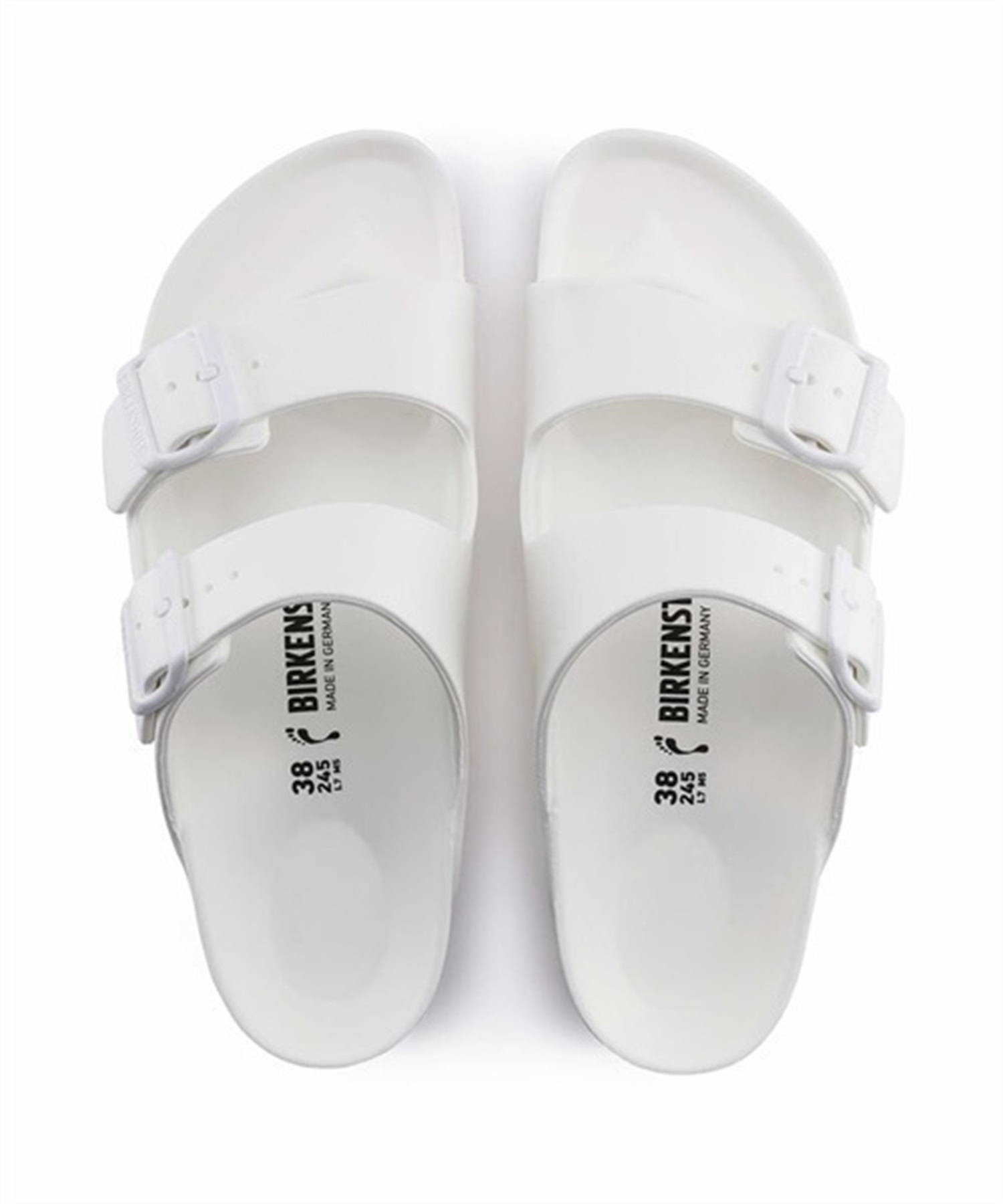 BIRKENSTOCK/ビルケンシュトック ARIZONA・EVA /アリゾナEVA 軽量 サンダル 129423/129443(WHITE-23.0cm)