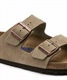 BIRKENSTOCK/ビルケンシュトック Arizona SFB アリゾナ ソフトフットベッド サンダル コンフォート コルク Regular width レギュラー幅 951321/951301(BLACK-25.0cm)