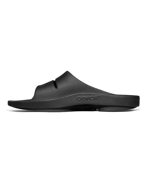 Amazon.com | OOFOS OOahh Sport Flex Recovery Sandal, Black