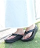 OOFOS ウーフォス OOmega ウーメガ 2000440050211 レディース シューズ サンダル リカバリーサンダル KK D18(BK-23.0cm)