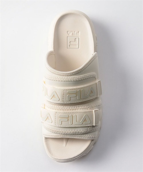 FILA フィラ OUTDOOR SLIDE アウトドアスライド 5SM01799-100 レディース シューズ サンダル KX1 E2(WTWT-23.0cm)