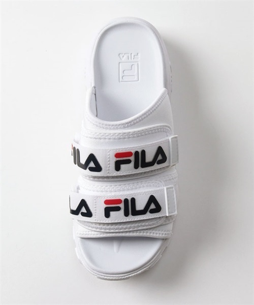 FILA フィラ OUTDOOR SLIDE アウトドアスライド 5SM01799-125 レディース シューズ サンダル KX1 E2(WTNV-23.0cm)