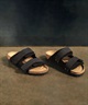 BIRKENSTOCK ビルケンシュトック Uji LENB LEVE ウジ レディース サンダル コンフォート 細身シルエット幅 1024832(BLACK-36E)