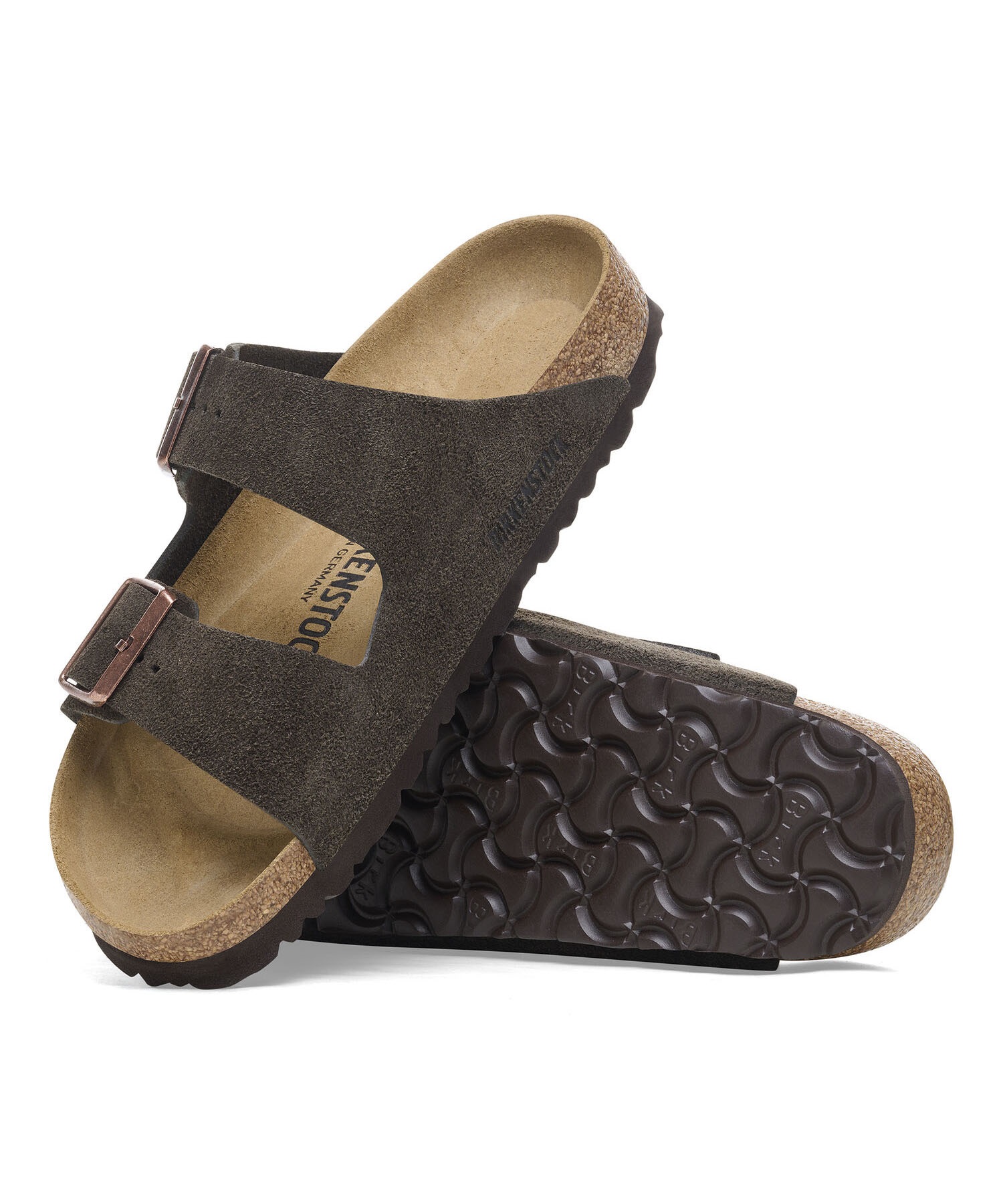 BIRKENSTOCK ビルケンシュトック Arizona LEVE アリゾナ レディース サンダル 細身シルエット幅 1027083(MOCHA-36E)