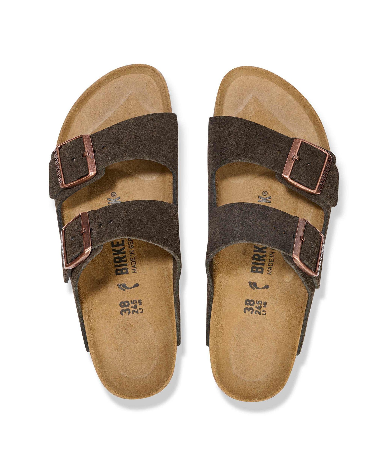 BIRKENSTOCK ビルケンシュトック Arizona LEVE アリゾナ メンズ サンダル レギュラー幅 1027077(MOCHA-39E)