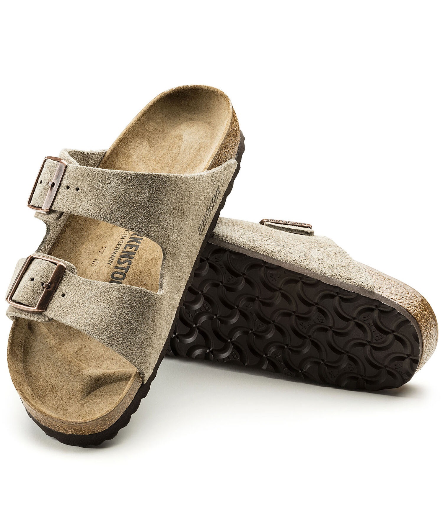 BIRKENSTOCK ビルケンシュトック Arizona LEVE アリゾナ メンズ サンダル レギュラー幅 51461(TAUPE-39E)