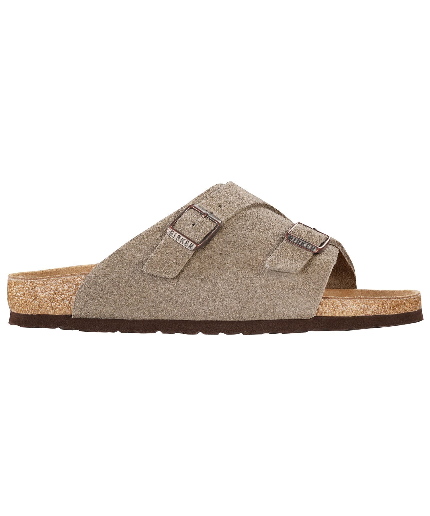 BIRKENSTOCK ビルケンシュトック Zurich Suede チューリッヒ レディース サンダル コルク 細身シルエット幅 50463(TAUPE-36E)