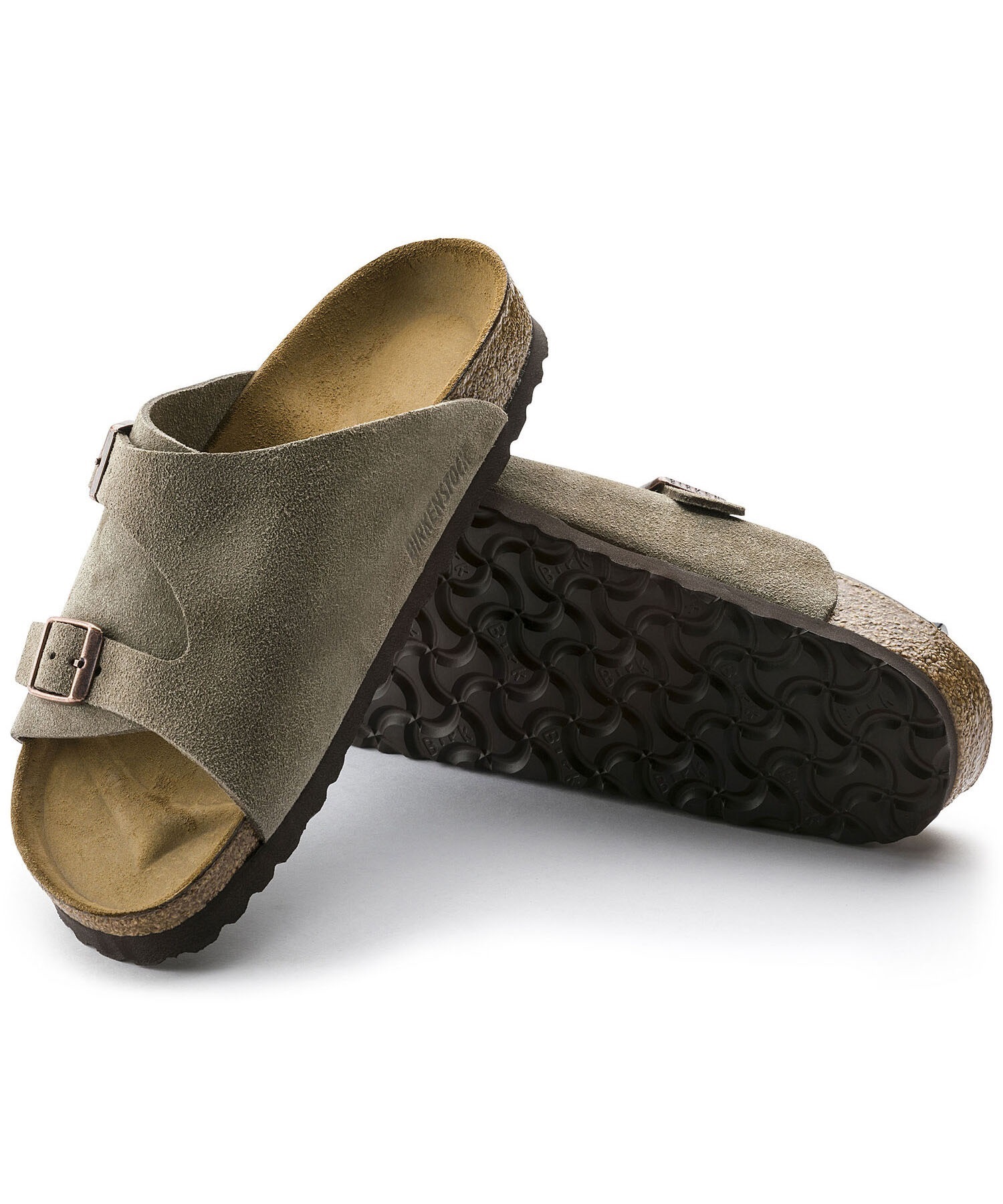 BIRKENSTOCK ビルケンシュトック メンズ Zurich Suede チューリッヒ メンズ サンダル コルク レギュラー幅 50461(TAUPE-39E)