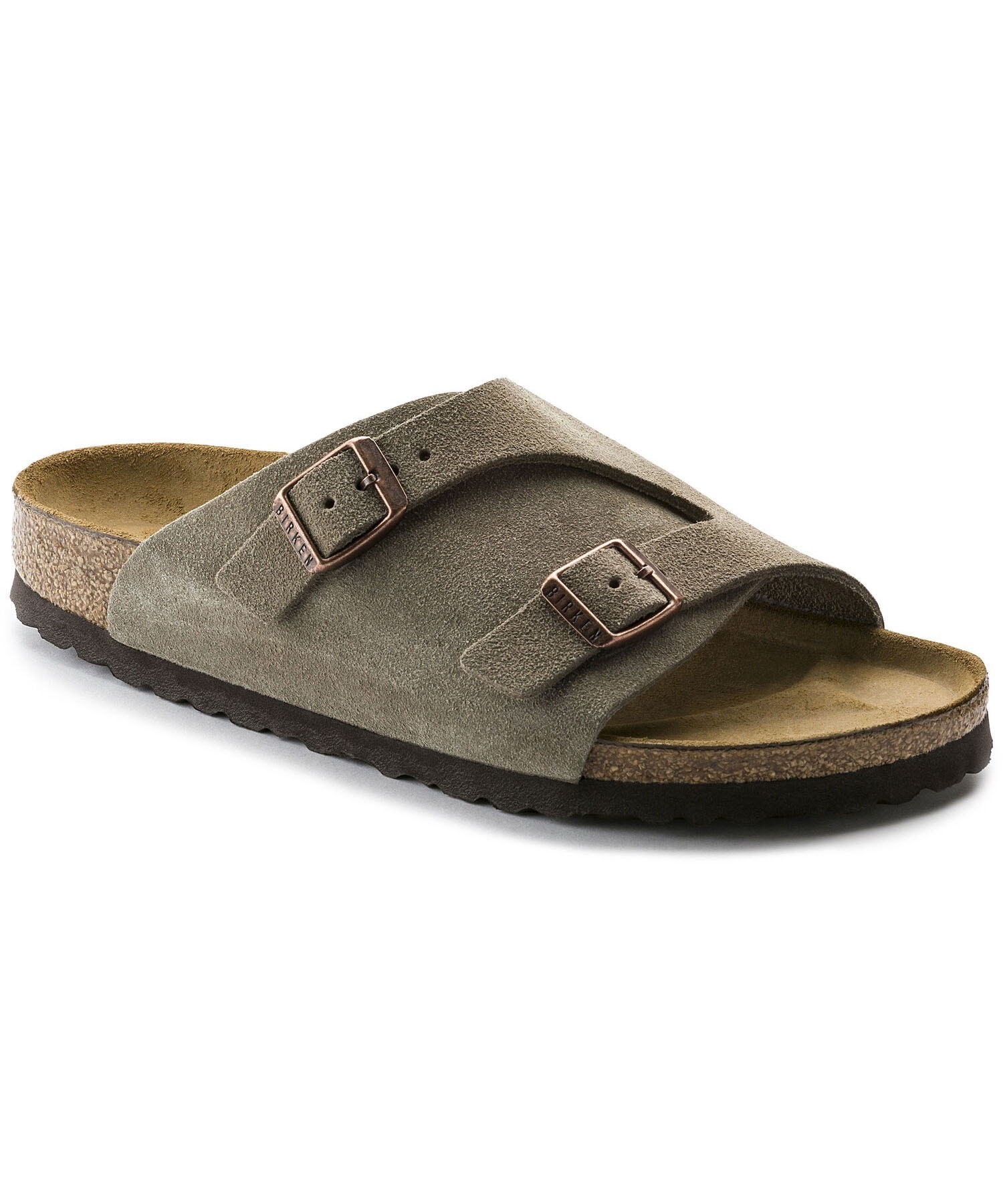 BIRKENSTOCK ビルケンシュトック メンズ Zurich Suede チューリッヒ メンズ サンダル コルク レギュラー幅 50461(TAUPE-39E)