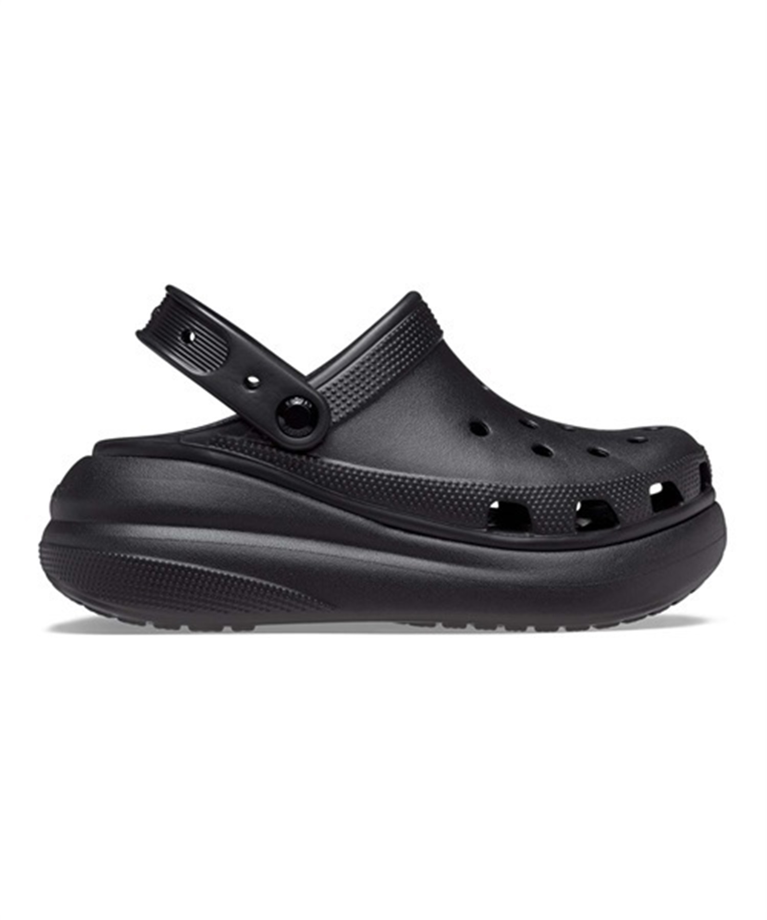 crocs クロックス CRUSH CLOG クラッシュ クロッグ 207521-001 レディース シューズ サンダル KK3 D3(BK-22.0cm)